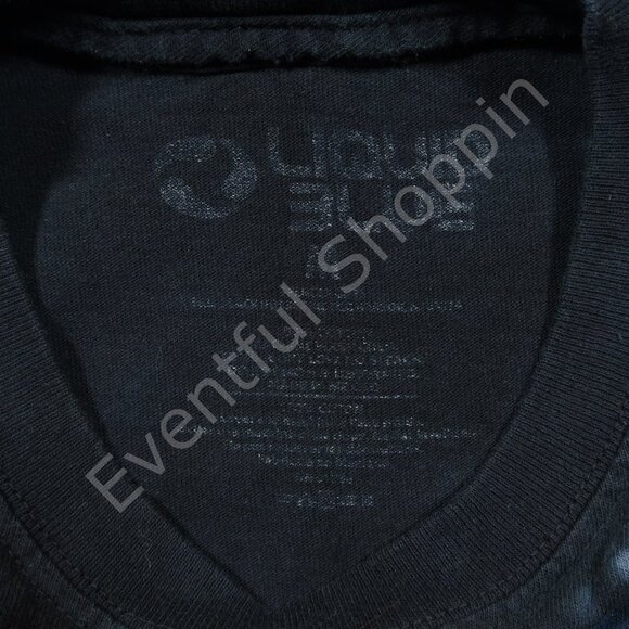 Vintage 2005 Liquid Blue Pink Floyd Dark Side of the Moon Tie Dye T Shir… - Picture 5 of 5